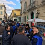 Mobilitazione nazionale dei gilet azzurri e celebrazione dei 25 anni di Forza Italia a Caserta