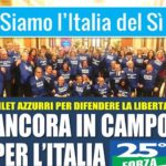 Arrivano i gilet azzurri di Forza Italia a Caserta