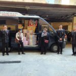 Carabinieri di Aversa hanno donato cibo e pannolini per bambini