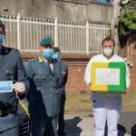 Comando Provinciale di Napoli Guardia di Finanza devolve 600 mascherine all’Azienda Ospedaliera dei Colli