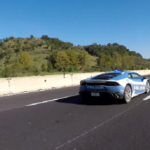 La Lamborghini della polizia trasporta organi e salva vite umane