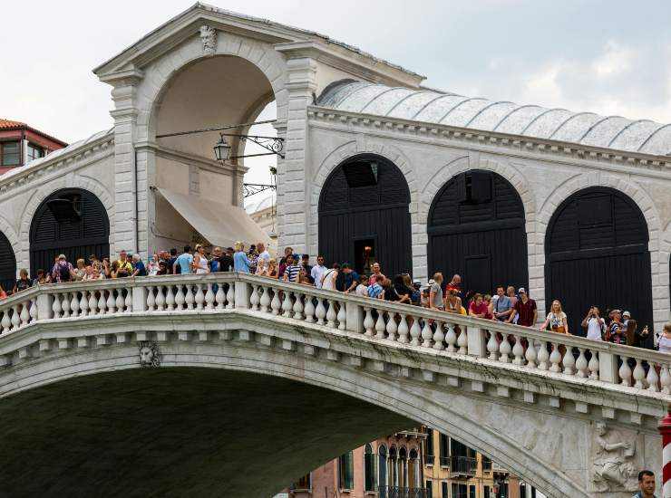 Turisti a Venezia