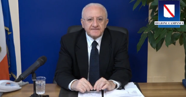 Campania, nuova ordinanza: scuola dell’infanzia, da lunedì sospese attività